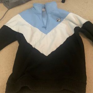 Fila Color Block Quarter Zip